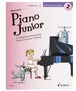 Crescendo Music Heumann Piano Junior Performance Book Manuscript