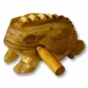 Crescendo Music Wood Frog Block Or Guiro