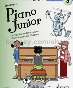 Crescendo Music Heumann Piano Junior Lesson Book Manuscript