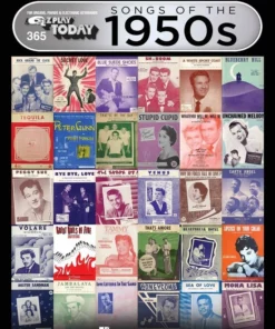 Crescendo Music Manuscript EZ Play 365 Songs Of The 1950s - The New Decade Series