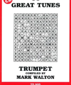 Crescendo Music Manuscript 66 Great Tunes For Trumpet BK/CD Mark Walton