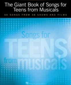 Hal Leonard The Giant Book Of Songs For Teens From Musicals - Young Men's Edition