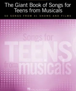 Hal Leonard The Giant Book Of Songs For Teens From Musicals - Young Women's Edition Manuscript