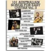 Crescendo Music Manuscript 101 Australian Songs Easy Guitar Vol 3