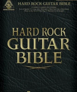 Hal Leonard Hard Rock Guitar Bible Recorded Version Manuscript