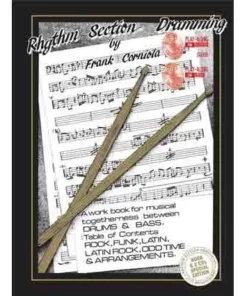 Crescendo Music Rhythm Section Drumming Frank Corniola Book /CD