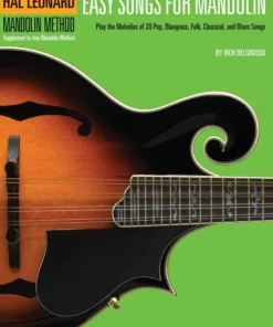 Crescendo Music Manuscript Easy Songs For Mandolin Bk