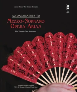 Crescendo Music Famous Mezzo-Soprano Arias Sing-Along Book/CD Pack Manuscript