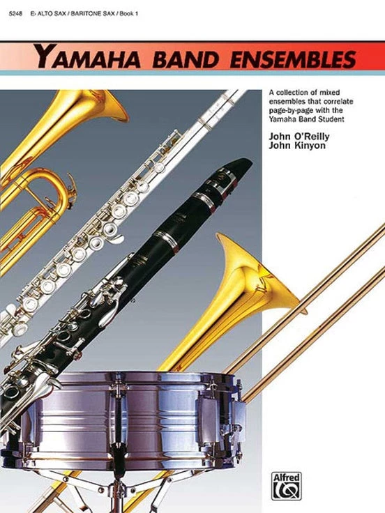Alfred Yamaha Band Ensembles Alto Sax And Baritone Sax Book Manuscript 3 Alfred Yamaha Band Ensembles Alto Sax And Baritone Sax Book Manuscript