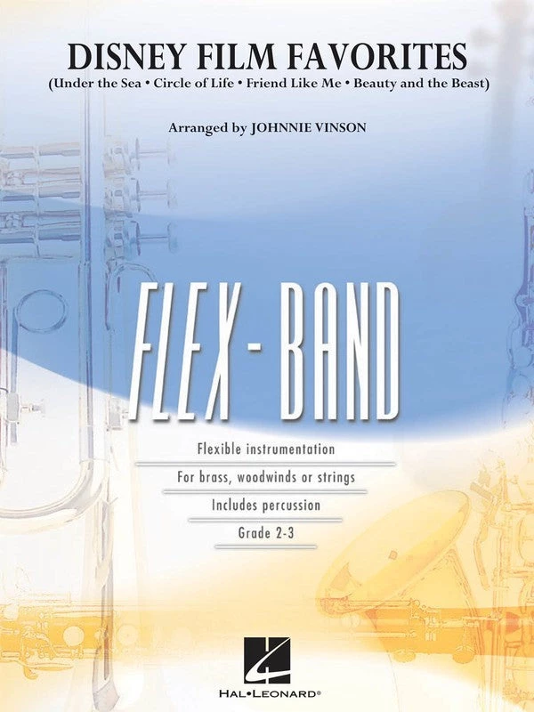 Crescendo Music Manuscript Disney Film Favorites - FlexBand 3 Crescendo Music Manuscript Disney Film Favorites - FlexBand