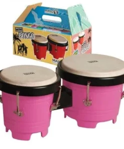 Crescendo Music Mini Bongos Mano Percussion Plastic 5 Crescendo Music Mini Bongos Mano Percussion Plastic