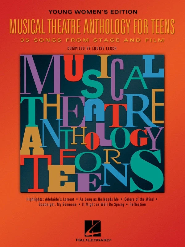 Hal Leonard Manuscript Musical Theatre Anthology For Teens - Young Women's Edition 3 Hal Leonard Manuscript Musical Theatre Anthology For Teens - Young Women's Edition