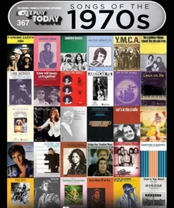 Crescendo Music EZ Play 367 Songs Of The 1970s - The New Decade Series Manuscript