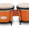 Crescendo Music Percussion Toca 6 & 6-3/4" Synergy Series Wooden Bongos In Amber 2 Crescendo Music Percussion Toca 6 & 6-3/4" Synergy Series Wooden Bongos In Amber