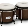 Crescendo Music Toca 6 & 6-3/4" Synergy Series Wooden Bongos In Trans Black 1 Crescendo Music Toca 6 & 6-3/4" Synergy Series Wooden Bongos In Trans Black