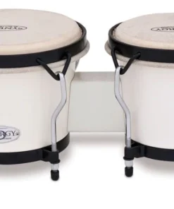 Crescendo Music Percussion Toca 6 & 7" Synergy Series Synthetic Bongos In White