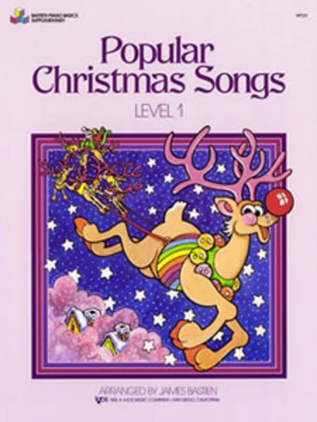 Popular Christmas Songs By Bastien Manuscript 4 Popular Christmas Songs By Bastien Manuscript