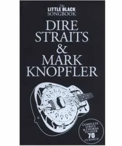 Crescendo Music Little Black Songbook Dire Straits & Mark Knopfler Guitar Manuscript