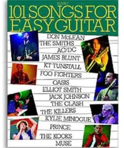 Crescendo Music 101 Songs For Easy Guitar Book 7 Manuscript