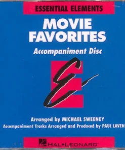 Crescendo Music Movie Favorites - Accompaniment CD