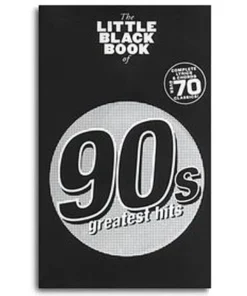 Crescendo Music Little Black Songbook Of 90s Greatest Hits Guitar Manuscript