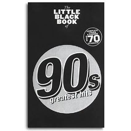 Crescendo Music Little Black Songbook Of 90s Greatest Hits Guitar Manuscript 3 Crescendo Music Little Black Songbook Of 90s Greatest Hits Guitar Manuscript