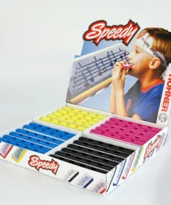 Folk & Native Hohner Speedy Harps Counter Display Box Of 24 Asst Colours