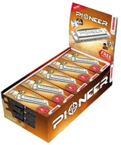 Folk & Native Hohner Pioneer Harps Counter Display Box Of 10 In The Key Of C