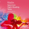 Crescendo Music Manuscript ABRSM Violin Specimen Sight Reading Tests