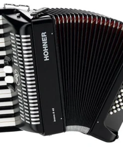 Hohner Bravo II 48 Bass Chromatic Accordion Folk & Native