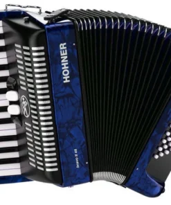 Hohner Bravo II 48 Bass Chromatic Accordion Folk & Native