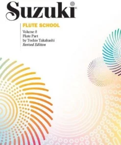 Crescendo Music Manuscript Suzuki Flute School Method Book