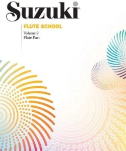 Crescendo Music Manuscript Suzuki Flute School Method Book