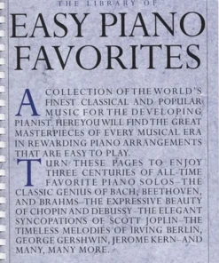 Crescendo Music The Library Of Easy Piano Favorites - Easy Piano