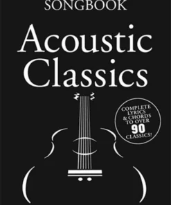 Crescendo Music Manuscript The Little Black Book Of Acoustic Classics