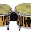 Crescendo Music Percussion A Tempo 7 & 8-1/2" Jaspe Dos Tonos Series Bongos 1 Crescendo Music Percussion A Tempo 7 & 8-1/2" Jaspe Dos Tonos Series Bongos