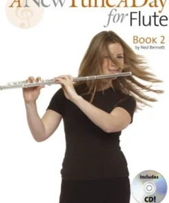 Crescendo Music A New Tune A Day Flute Book/CD Manuscript