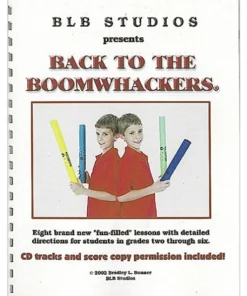 Boomwhackers "Back To Boomwhackers" Book/CD Percussion