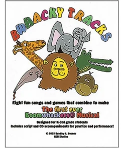 Boomwhackers "Bwhacky Tracks" Book/CD