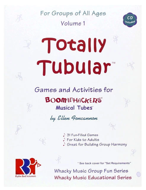Boomwhackers "Totally Tubular" Book/CD 3 Boomwhackers "Totally Tubular" Book/CD
