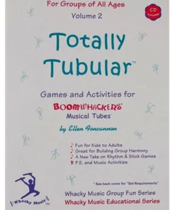 Boomwhackers "Totally Tubular" Book/CD 5 Boomwhackers