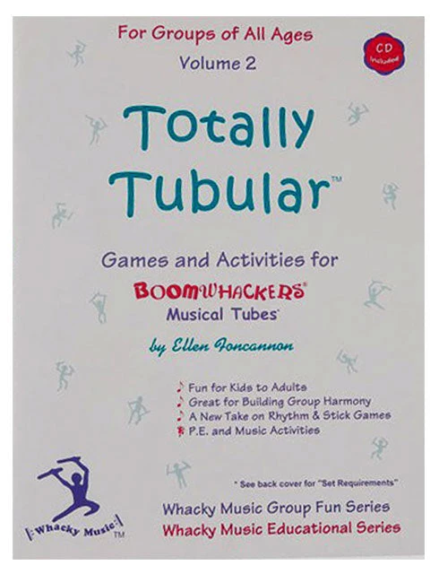 Boomwhackers "Totally Tubular" Book/CD 4 Boomwhackers "Totally Tubular" Book/CD