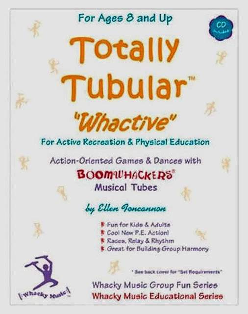 Boomwhackers "Totally Tubular Whactive" Book/CD 3 Boomwhackers "Totally Tubular Whactive" Book/CD