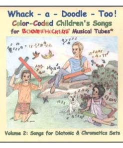 Boomwhackers "Whack A Doodle Too" Book Only Percussion