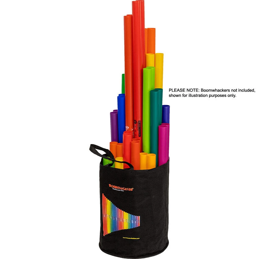 Percussion Boomwhackers Tote Bag Holds 56 Boomwhacker Tubes 4 Percussion Boomwhackers Tote Bag Holds 56 Boomwhacker Tubes