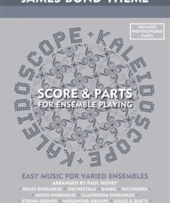 Crescendo Music Manuscript James Bond Theme (Flexible Ensemble)