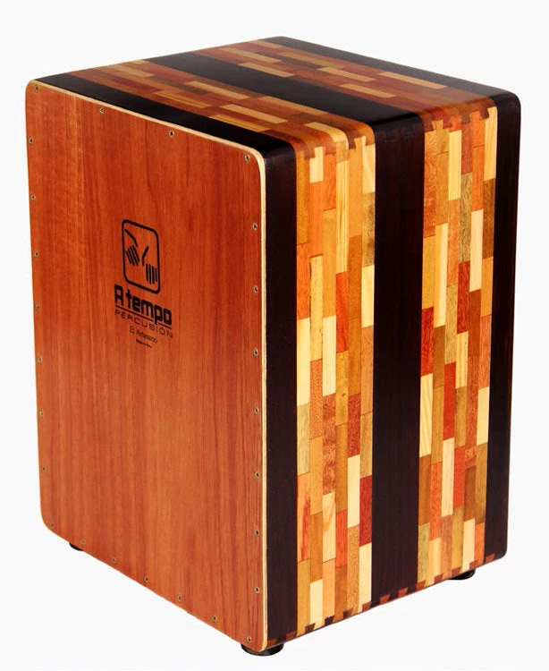 A Tempo Percussion El Artesano Cajon In Natural Gloss Finish 4 A Tempo Percussion El Artesano Cajon In Natural Gloss Finish