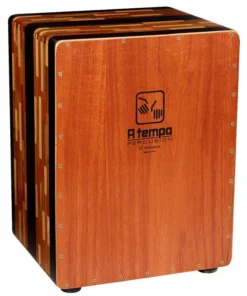 A Tempo Percussion El Artesano Cajon In Natural Gloss Finish