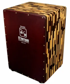 A Tempo Jaspe Dos Tonos Series Cajon With Tuning System Percussion