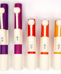 Crescendo Music Percussion Chroma-Notes Student 7-Note Expansion Handchimes Set